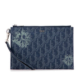 Oblique Denim Tears A5 Flat Pouch